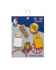 Crocs Декорация за обувки Jibbitz Nba Los Angeles Lakers 5pck 10011275 Цветен - Mera.bg
