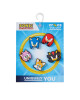 Crocs Декорация за обувки Jibbitz Sonic The Hedge Hog 5pck 10011472 Цветен - Mera.bg
