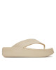 Crocs Джапанки Getaway Groove Platform Flip 210700 Бежов - Mera.bg