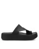 Crocs Джапанки Getaway Platform Toe Loop 210834 Черен - Mera.bg