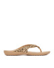 Crocs Джапанки KADEE II LEOPARD FLIP W 206398-98R Бежов - Mera.bg