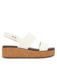Crocs Сандали Brooklyn Cork Low Wedge 211144 Екрю - Mera.bg
