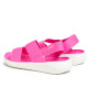 Crocs Сандали Literide Streach Sandal W 206081 Electric Pink/Almost White - Mera.bg