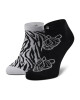 Cup of Sox Чорапи къси унисекс Zabra W Bambusie Dla Ciebie Dzikusie Черен - Mera.bg