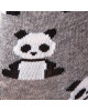 Cup of Sox Дълги чорапи unisex Brzuchata Panda Zwana Wspaniałą Сив - Mera.bg