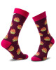 Cup of Sox Дълги чорапи unisex Bawełniany Muffin Z Taaaką Wiśnią B Бордо - Mera.bg