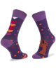 Cup of Sox Дълги чорапи unisex Lamy Co Nie Robią Dramy Виолетов - Mera.bg
