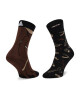Cup of Sox Дълги чорапи unisex Przycięte Kędziory Черен - Mera.bg