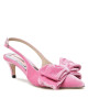 Custommade Сандали Alima Velvet 999620017 Pink Lady 115 - Mera.bg