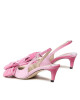 Custommade Сандали Alima Velvet 999620017 Pink Lady 115 - Mera.bg