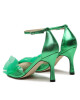 Custommade Сандали Ashley Metallic Bow 999624046 Зелен - Mera.bg