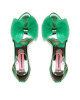 Custommade Сандали Ashley Metallic Bow 999624046 Зелен - Mera.bg