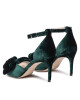 Custommade Сандали Marita Velvet 998620031 Зелен - Mera.bg