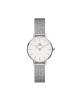 Daniel Wellington Часовник Petite Pressed DW00100442 Silver/Silver - Mera.bg