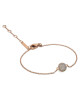 Daniel Wellington Гривна Pavé DW00400626 Позлатено с розово злато - Mera.bg