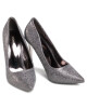 DeeZee Обувки на ток GLAB2-4503-1 Silver - Mera.bg