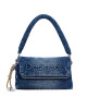 Desigual Дамска чанта Half Logo 25SAXD23 Син - Mera.bg