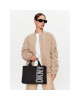 DKNY Дамска чанта Noa Md Tote R31AGX21 Black/Silver BSV - Mera.bg