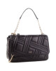 DKNY Дамска чанта Allen Lg Flap Shoulder R833B637 Blk/Gold BGD - Mera.bg