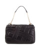 DKNY Дамска чанта Allen Lg Flap Shoulder R833B637 Blk/Gold BGD - Mera.bg