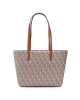 DKNY Дамска чанта Bryant Lg Zip Tote R74AJ014 Кафяв - Mera.bg