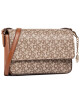 DKNY Дамска чанта Bryant Md Flap Cbody R82EJ467 Кафяв - Mera.bg