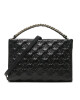 DKNY Дамска чанта Carissa Satchel R31DBW85 Blk/Gold BGD - Mera.bg
