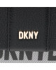 DKNY Дамска чанта Chriselle Flap Demi R33H2Z18 Bk Logo-Bk XLB - Mera.bg