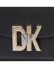 DKNY Дамска чанта Downtown Sm Shoulder R333KY85 Blk/Gold BGD - Mera.bg