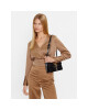 DKNY Дамска чанта Elissa Sm Flap Shoul R333PC81 Blk/Gold BGD - Mera.bg
