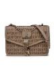 DKNY Дамска чанта Elissa Sm Flap Shoul R3432C81 Кафяв - Mera.bg