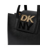 DKNY Дамска чанта Faye Md Satchel R42DYE39 Черен - Mera.bg
