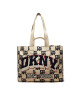DKNY Дамска чанта Heart Of Ny Large Tote R41AYF01 Бежов - Mera.bg