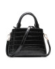 DKNY Дамска чанта Paige Sm Satchel R23DP465 Черен - Mera.bg