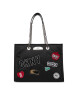 DKNY Дамска чанта R52AEK79 Черен - Mera.bg