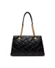 DKNY Дамска чанта Willow Tote Bag R23ABU15 Blk/Gold 82 - Mera.bg