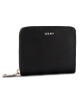 DKNY Голям дамски портфейл Bryant Sm Zip Around R8313656 Черен - Mera.bg
