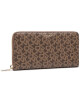 DKNY Голям дамски портфейл Bryant New Zip Around R831J658 Кафяв - Mera.bg