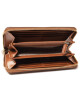 DKNY Голям дамски портфейл Bryant New Zip Around R8313658 Caramel 237 - Mera.bg