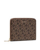 DKNY Голям дамски портфейл Bryant - Sm Zip Aroun R831J656 Кафяв - Mera.bg