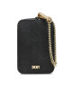 DKNY Калъф за кредитни карти Sidney Za Card Pouch R23Z1U37 Blk/Gold - Mera.bg