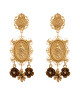 Dolce&Gabbana Обеци с клипс WEG6M1 W0001 Златист - Mera.bg