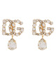 Dolce&Gabbana Обеци с клипс WEQ6L6 W1111 Златист - Mera.bg