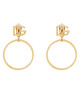 Dolce&Gabbana Обеци с клипс WEQ6M3 W1111 ZOO00 Златист - Mera.bg