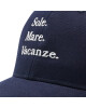 Drivemebikini Шапка с козирка Sole Mare Vacanze 2022-DRV-040_NV Navy - Mera.bg