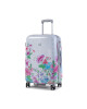 ELLE Среден куфар Flower Print EL38HA.60.01 White - Mera.bg