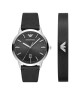 Emporio Armani Часовник AR80064SET Silver/Black - Mera.bg