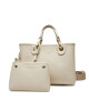 Emporio Armani Дамска чанта EW000361 AF12036 M1051 Екрю - Mera.bg