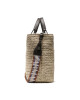 Emporio Armani Дамска чанта Y3D165 YVL8E 88097 Natural/Dark Brown - Mera.bg