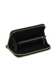 Emporio Armani Голям дамски портфейл Mini Zip Around St.Cervo Y3H246 YFW9B 80001 Black - Mera.bg